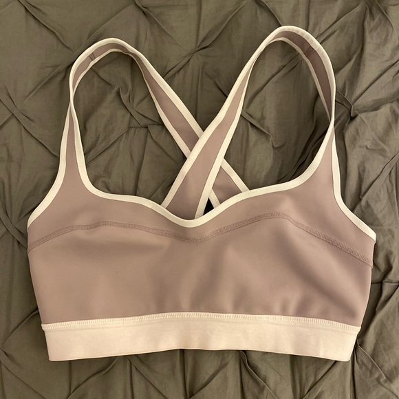 Free People Step Up Sports Bra Sugar Plum - Picture 1 of 4